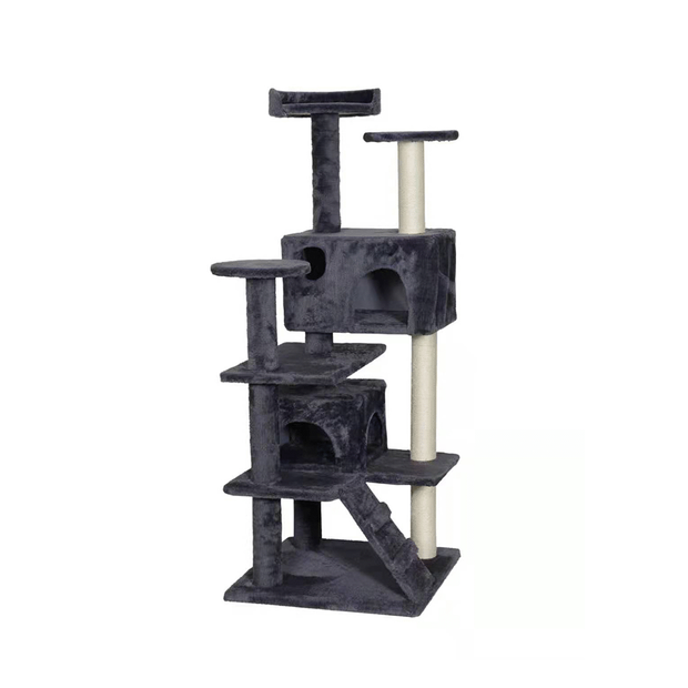 Cat scratching tree